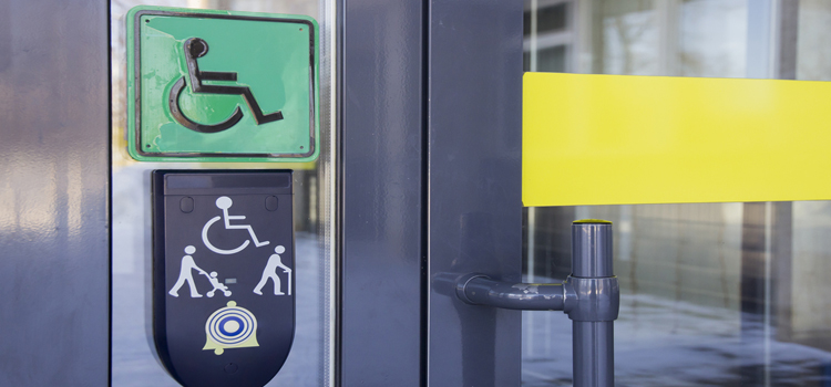 automatic handicap door opener in Corona