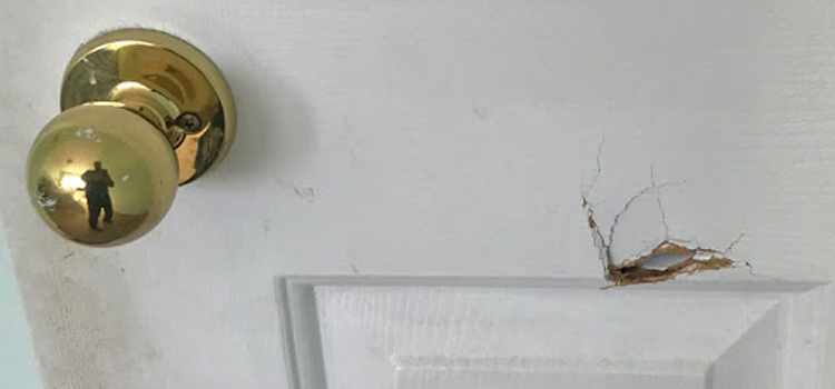 interior door hole repair Corona